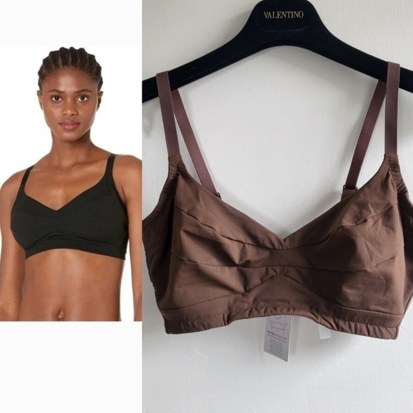 Cosabella Free Cut Micro Curvy Brown Bralette Bra New With Tag Style FRECM1310 - Picture 1 of 13